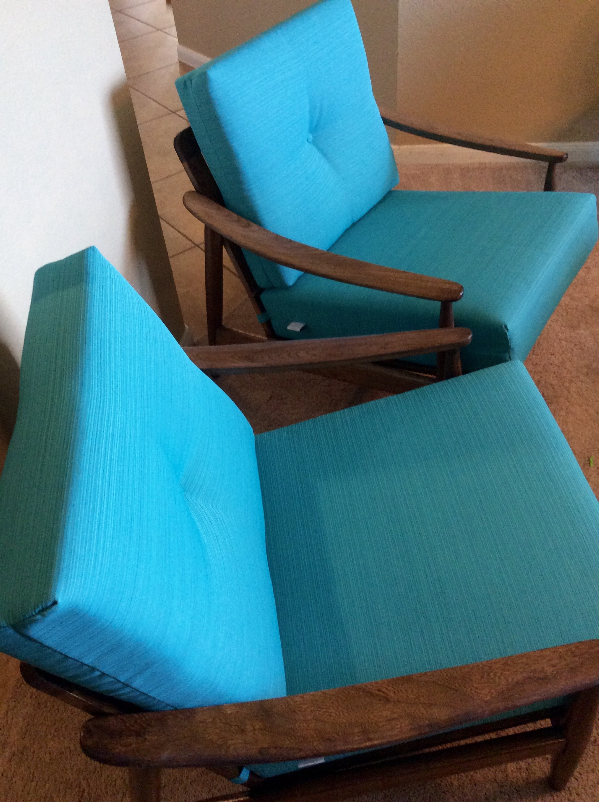 Mid Century Chair Makeover